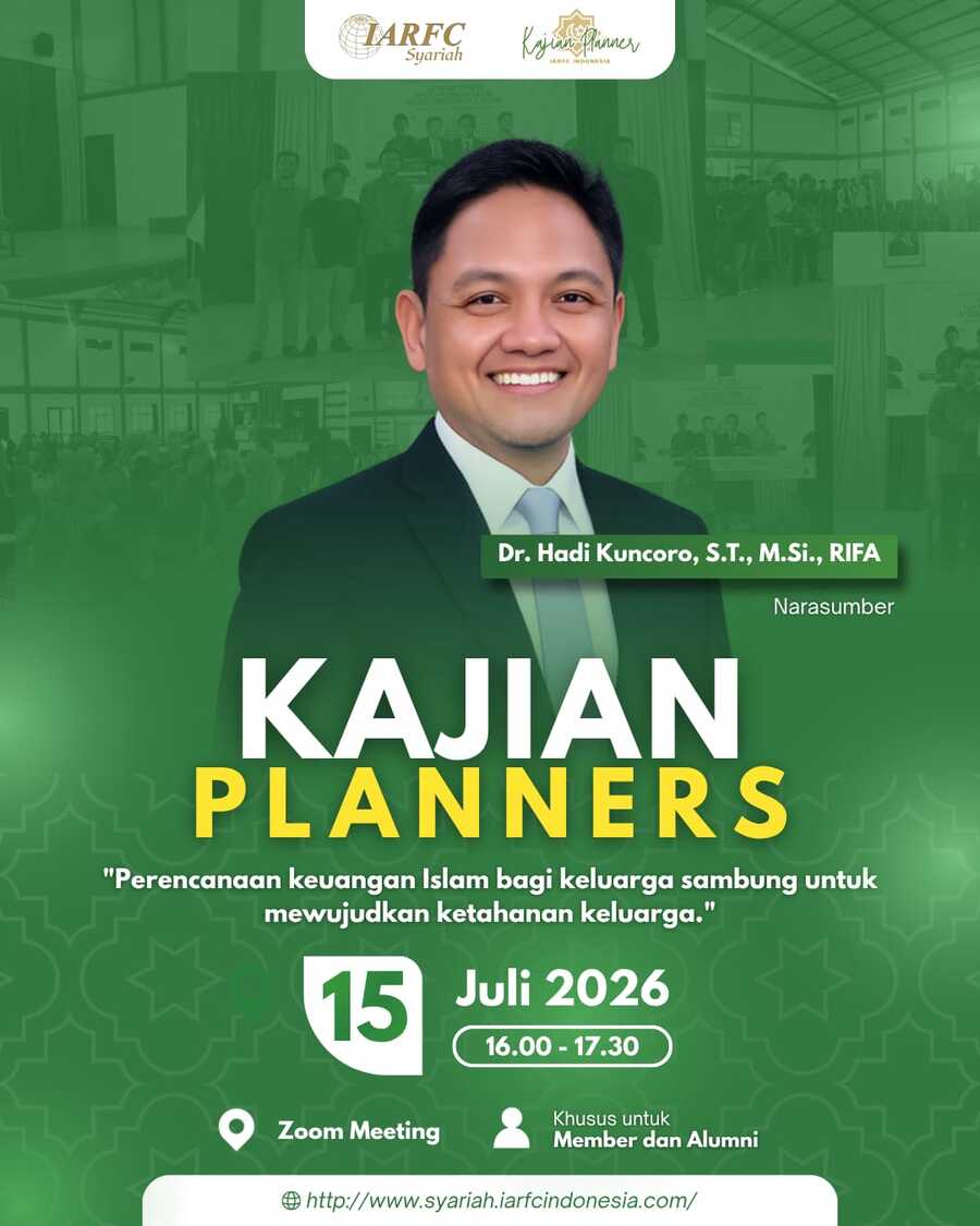 Kajian Planners: Perencanaan Keuangan Islam bagi Keluarga Sambung untuk Mewujudkan Ketahanan Keluarga.